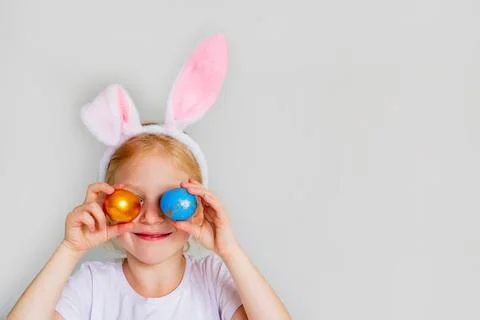 Easter gerls Stock Photos