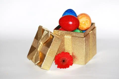 Easter gift Stock Photos