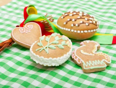 Easter gingerbread Stock Photos