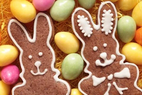 Easter gingerbread Foto stock