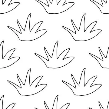 Easter grass green plants lawn hunting pattern Stock Illustration