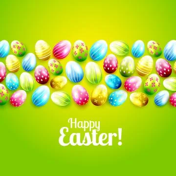 Easter greeting card 库存插图