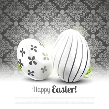 Easter greeting card Stock-Illustration