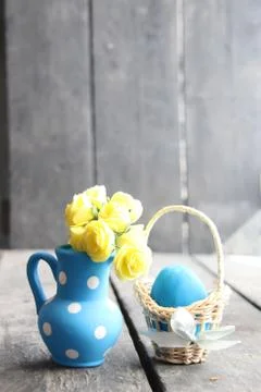Easter greeting card Stock Photos