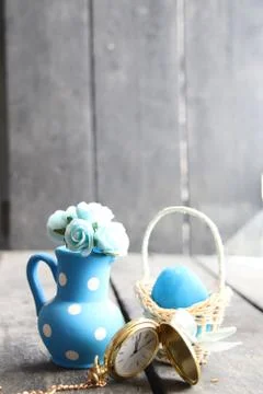 Easter greeting card Stock Photos