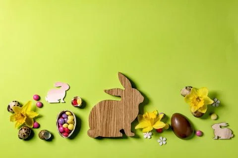 Easter greeting card Stock Photos