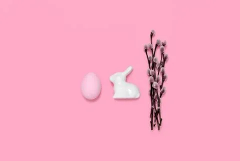 Easter greeting concept Stock Photos