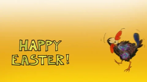 Easter Greetings Stock Footage 2053291