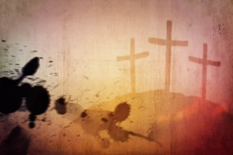 Easter Grunge Motion Background (NTSC) Stock Footage 399031