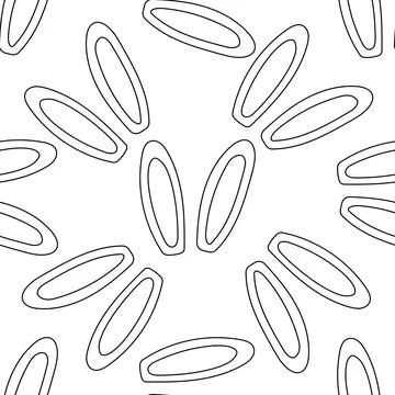 Easter hare ears colored hunting pattern textile Illustrazione stock