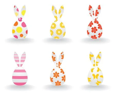 Easter hares Foto stock