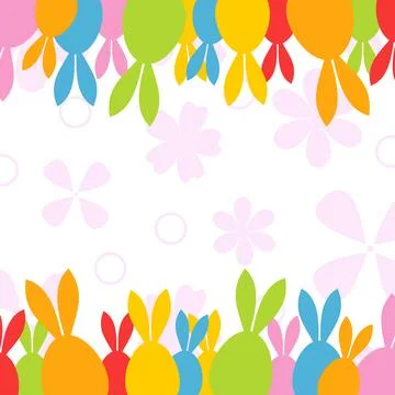 Easter hares2 Foto stock