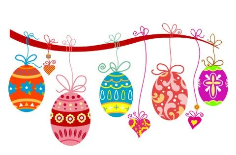 Easter holiday background 스톡 일러스트