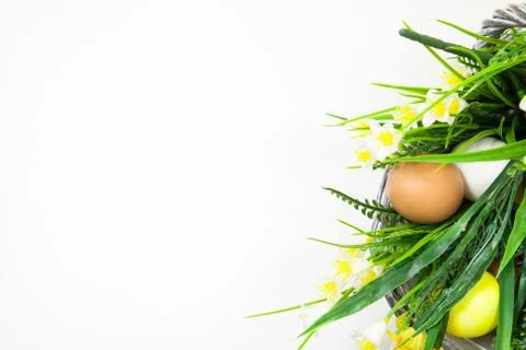 Easter holiday background Stock Photos