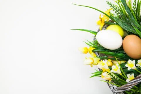 Easter holiday background Stock Photos
