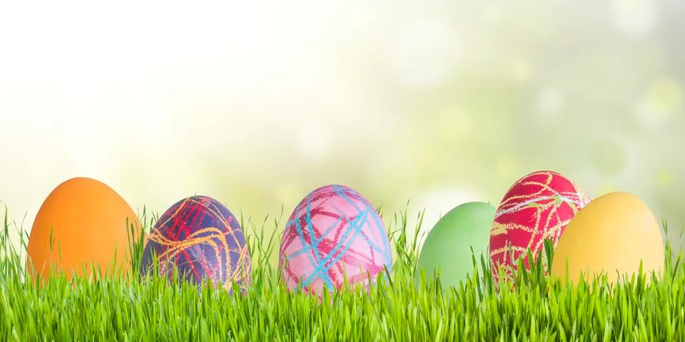 Easter Holiday Background Stock Photos