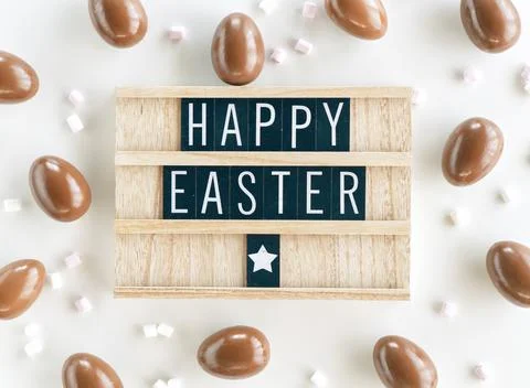 Easter holiday background. Stock Photos