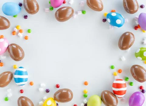 Easter holiday background. Stock Photos