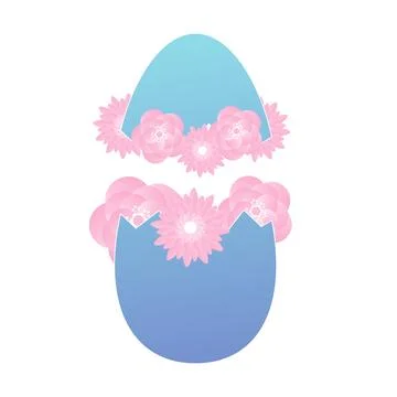 Easter Holiday Celebration Vector Illustration Stock Illustration