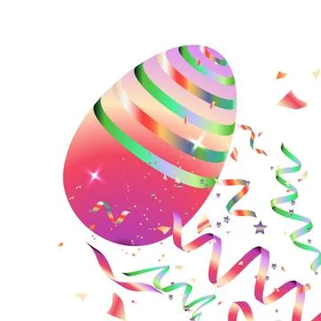Easter Holiday Celebration Vector Illustration Stock Illustration