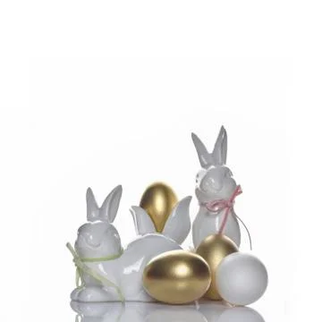 Easter holiday concept background Stock Photos