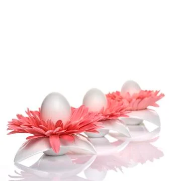 Easter holiday concept background Stock Photos
