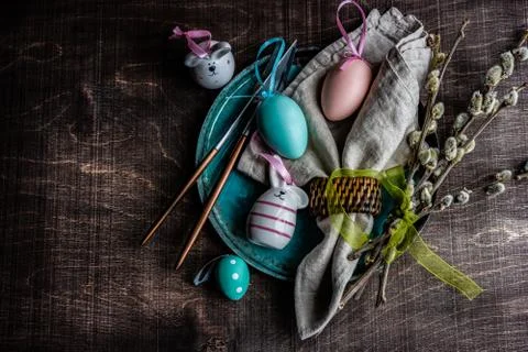 Easter holiday concept Stock Photos