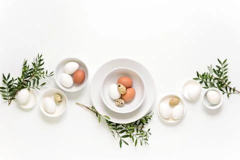 Easter holiday decor concept Stock Photos