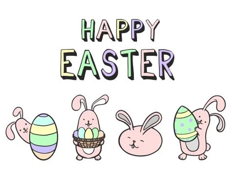 Easter holiday Stock Illustration