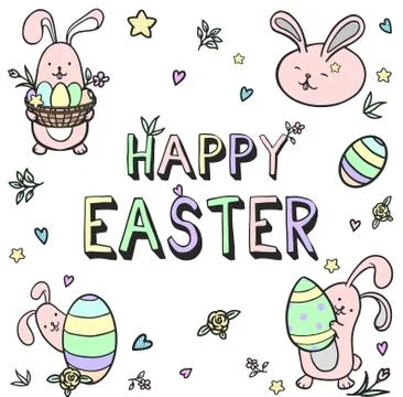 Easter holiday Stock Illustration