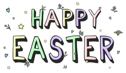 Easter holiday Stock Illustration