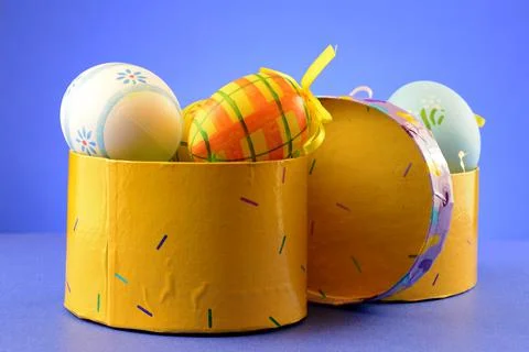 Easter Holiday Items Stock Photos