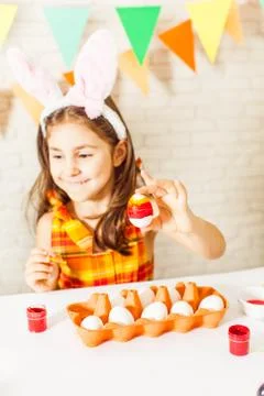 Easter holiday preparation Stock Photos