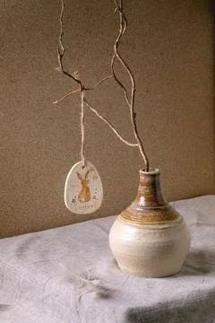 Easter home interior elements Stock Photos