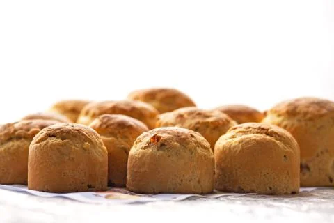 Easter homemade bread Stock Photos