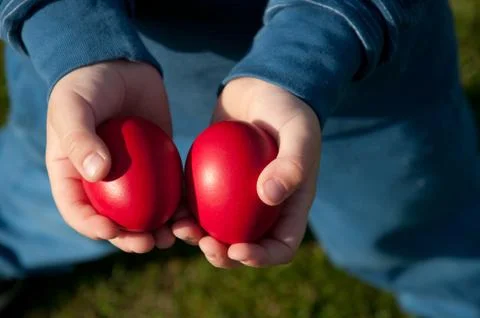 Easter hunt Stock Photos