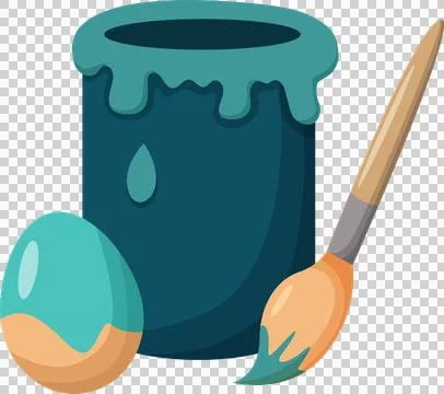 Easter icon element illustration. Stock Illustration