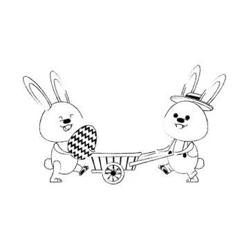 Easter icon image Stock Illustration