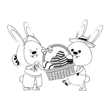 Easter icon image Stock Illustration