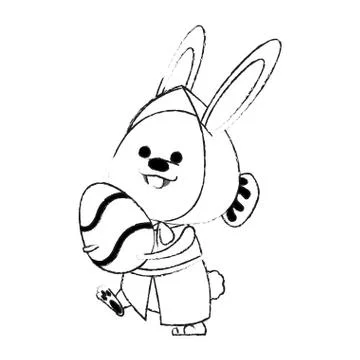 Easter icon image Stock Illustration