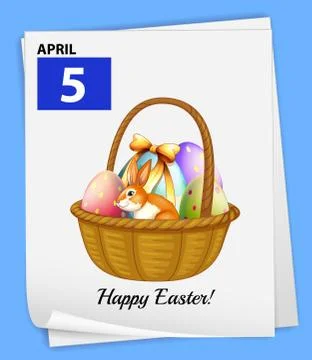 Easter Illustrazione stock