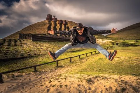 Easter Island 2017-238 Stock Photos