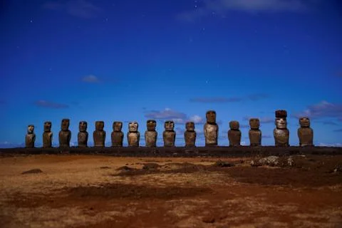Easter Island Chile Foto stock