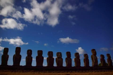 Easter Island Chile Stock Photos