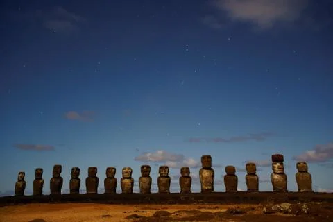 Easter Island Chile Stock Photos
