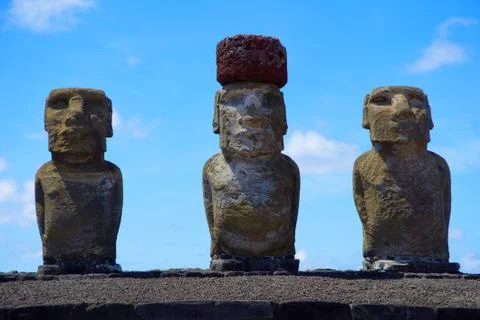 Easter Island Chile Stock Photos