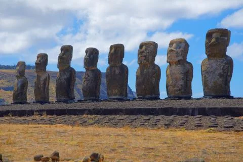 Easter Island Chile Stock Photos