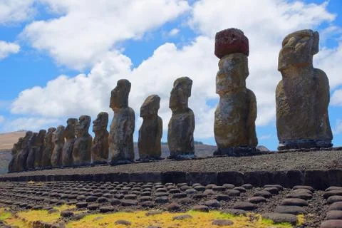 Easter Island Chile Foto stock