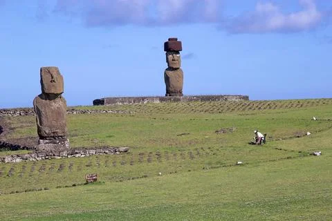 Easter Island, Chile Stock Photos