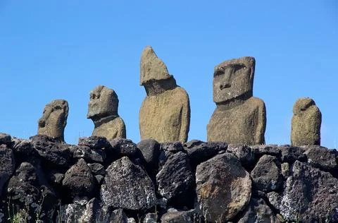 Easter Island, Chile Stock Photos